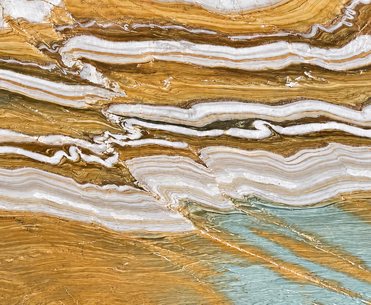 Golden Wave doğal taş plaka dokusu